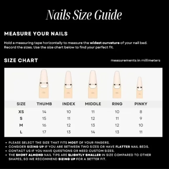 Black and White Gothic Nail Art Set - Picture 2 of 4